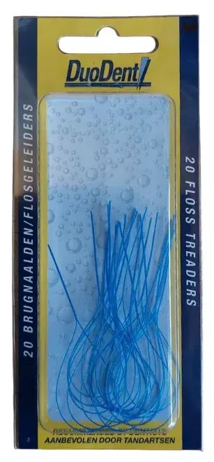 Duodent Brugnaald Flosgeleiders (20 stuks)