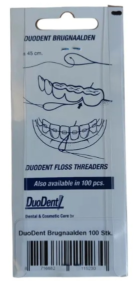 Duodent Brugnaald Flosgeleiders (100 stuks)