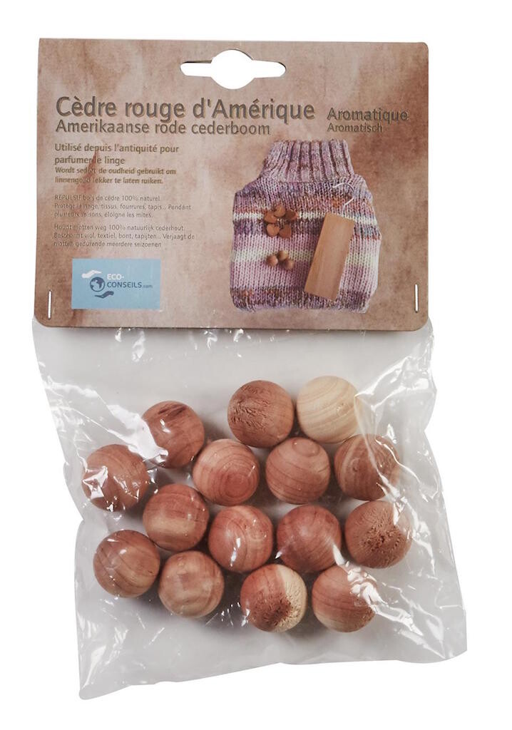 Eco Conseils Anti Mot Knikkers (15 stuks)