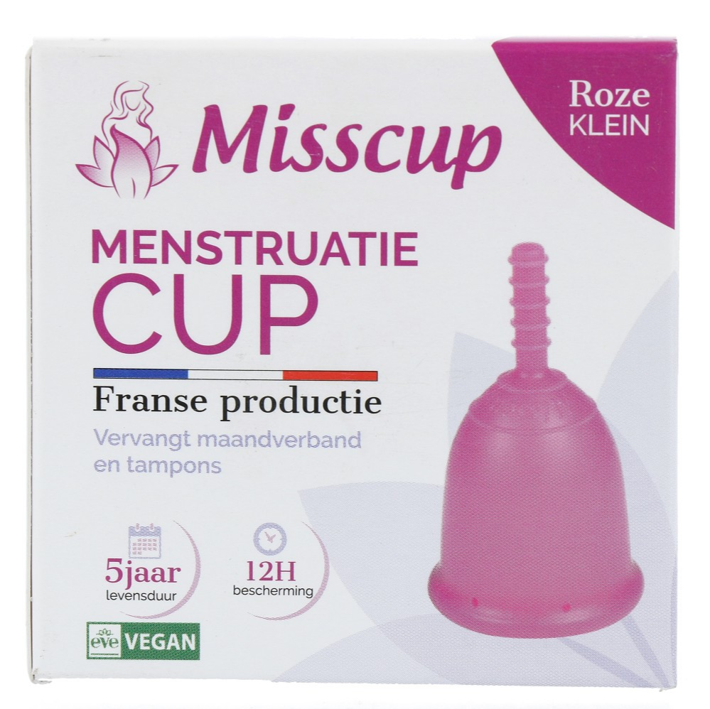 Eco Conseils Misscup Menstruatie Cup Klein Roze (1 stuk)