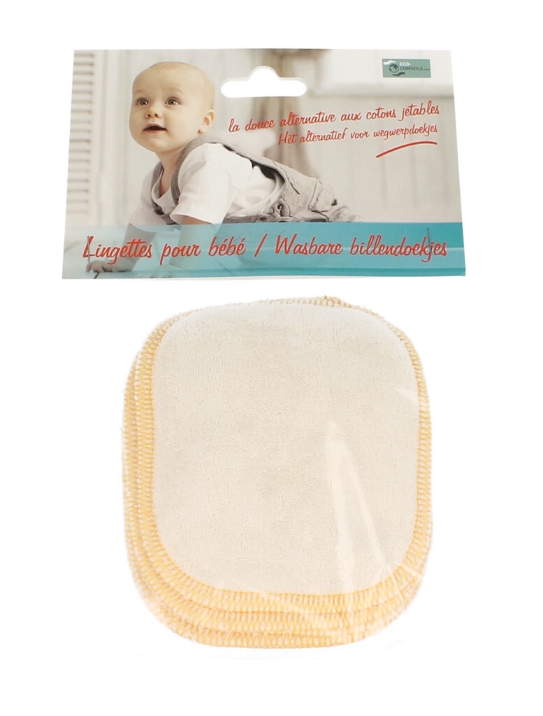 Eco Conseils Wasbare Billendoekjes (5 stuks)