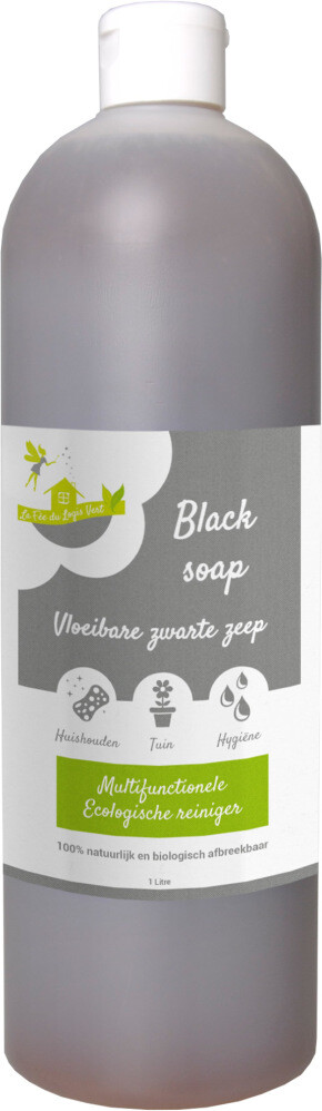 Eco Conseils Vloeibare Zwarte Zeep (1000 ml)