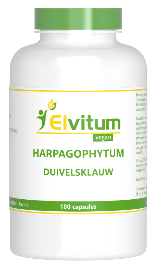 Elvitum Duivelsklauw Capsules (180 capsules)