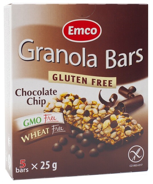 Emco Granola Bar Chocolate Chip (25 gr)