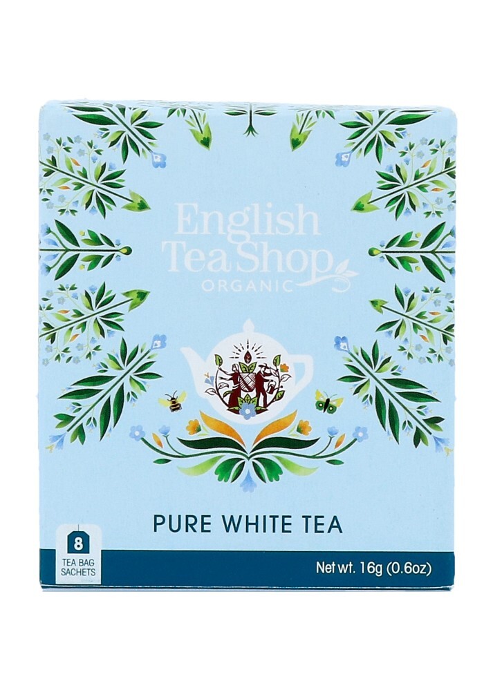 English Tea Shop Organic Pure White Tea (8 zakjes)