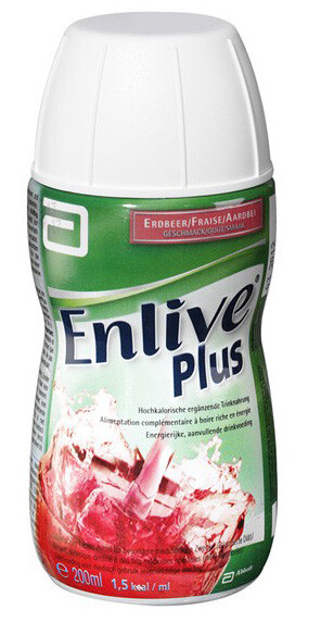 Abbott Enlive Plus Drinkvoeding Aardbei (200 ml)