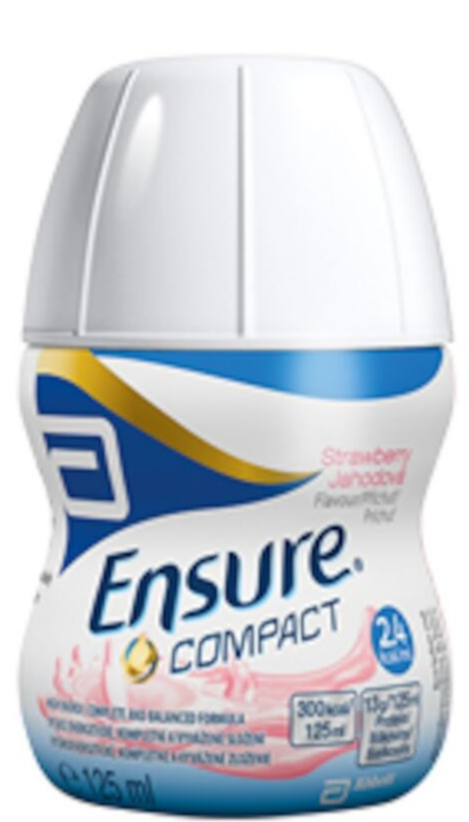 Abbott Ensure Compact Aardbei 4pc (125 ml)