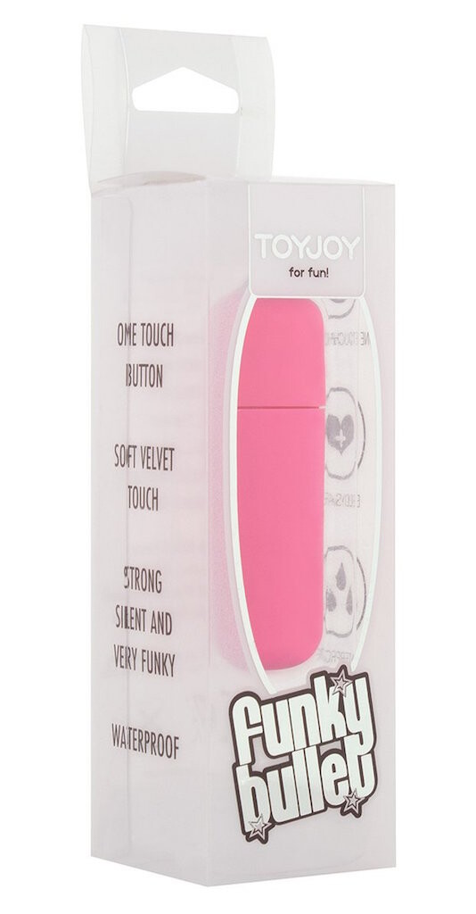 Toyjoy Vibrator Funky Bullet Pink (1 stuk)