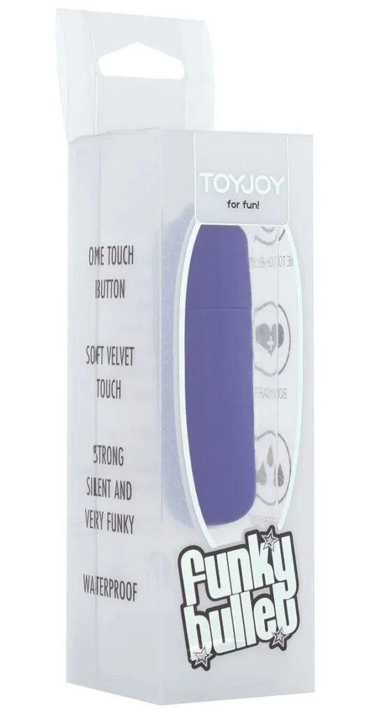 Toyjoy Vibrator Funky Bullet Violet (1 stuk)