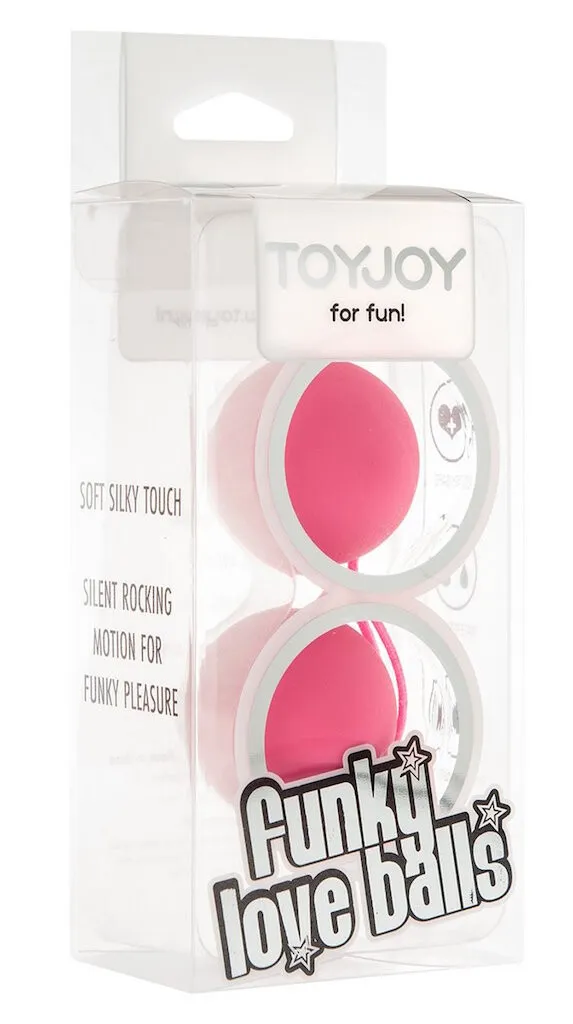 Toyjoy Love Balls Funky Pink (1 stuk)