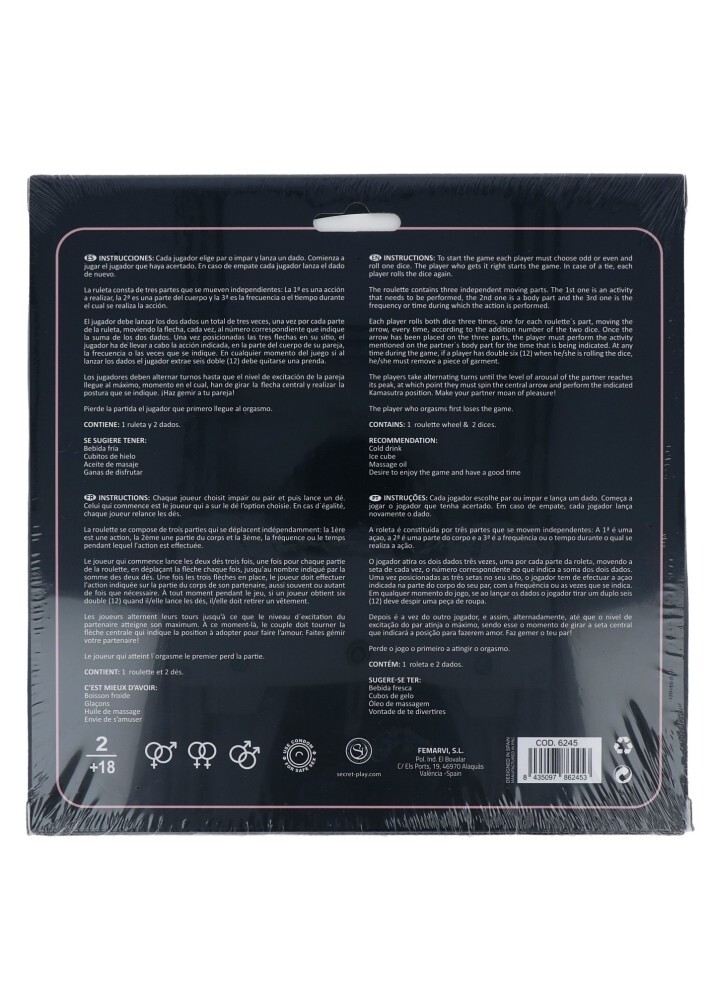 Eros Ero Play & Roulette (1 stuk)