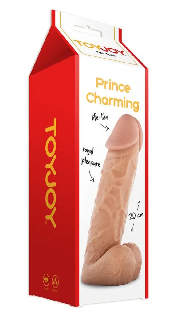 Toyjoy Dildo Prince Charming 20cm (1 stuk)