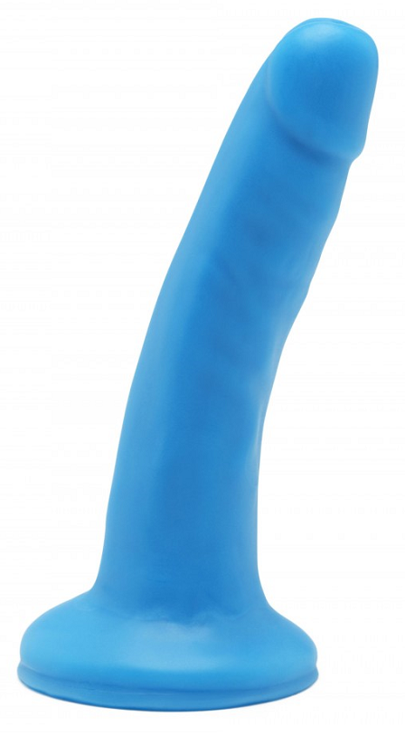 Toyjoy Dildo Happy Dicks Dong Blauw 6 Inch (1 stuk)