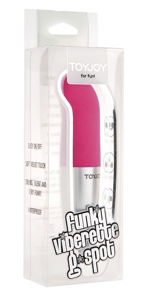 Toyjoy Funky Viberette G-spot Pink (1 stuk)