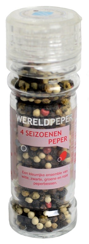 Esspo Wereldpeper 4 Seizoenen Peper Molen (50 gr)