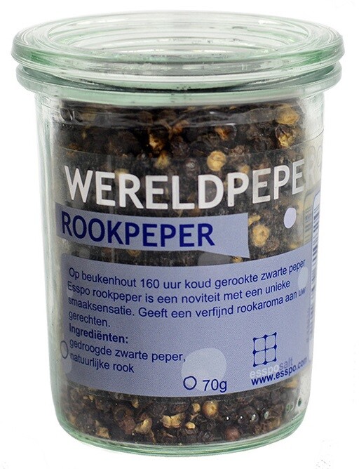Esspo Wereldpeper Rookpeper Zwart (70 gr)