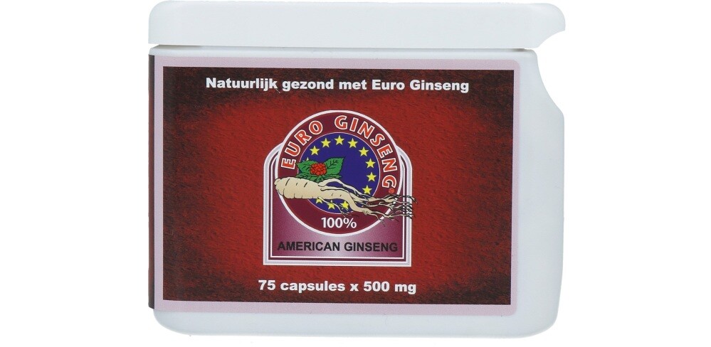 Euro Ginseng American (75 capsules)
