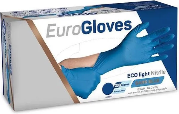 Eurogloves Eco Light Nitrile Handschoenen (200 stuks)