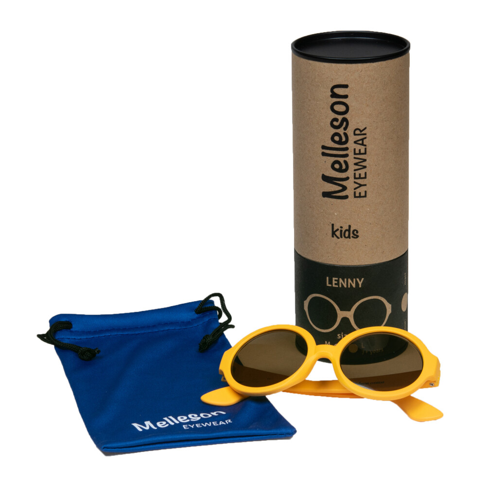 Melleson Optics Zonnebril Kids Lenny - Oranje (1 stuk)