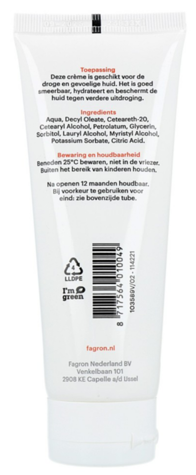 Fagron Cetomacrogol Crème met 10% Vaseline & Glycerine (100 gr)