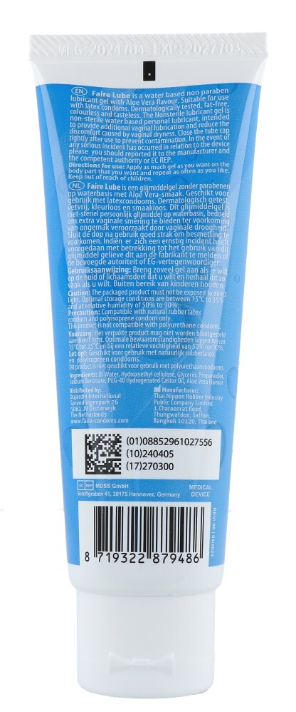 Faire Romance Faire Glijmiddel Aloe Vera Waterbasis (100 ml)