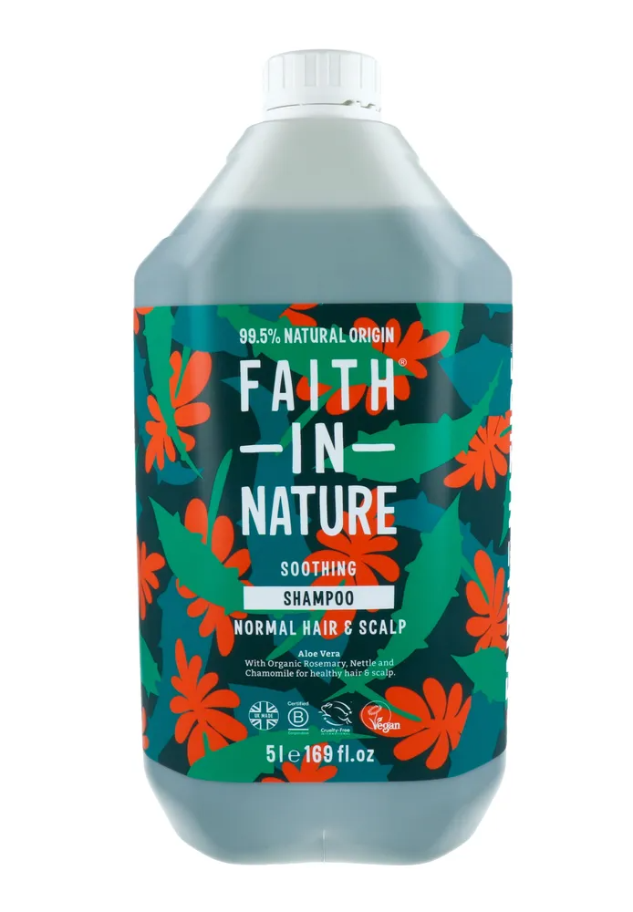 Faith in Nature Aloë Vera Shampoo Navulverpakking (5000 ml)
