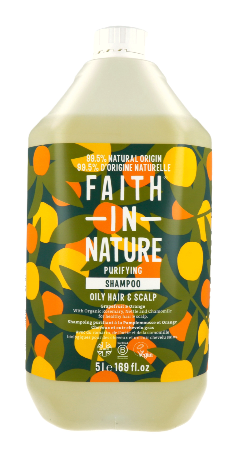 Faith in Nature Grapefruit & Orange Shampoo Navulling (5000 ml)