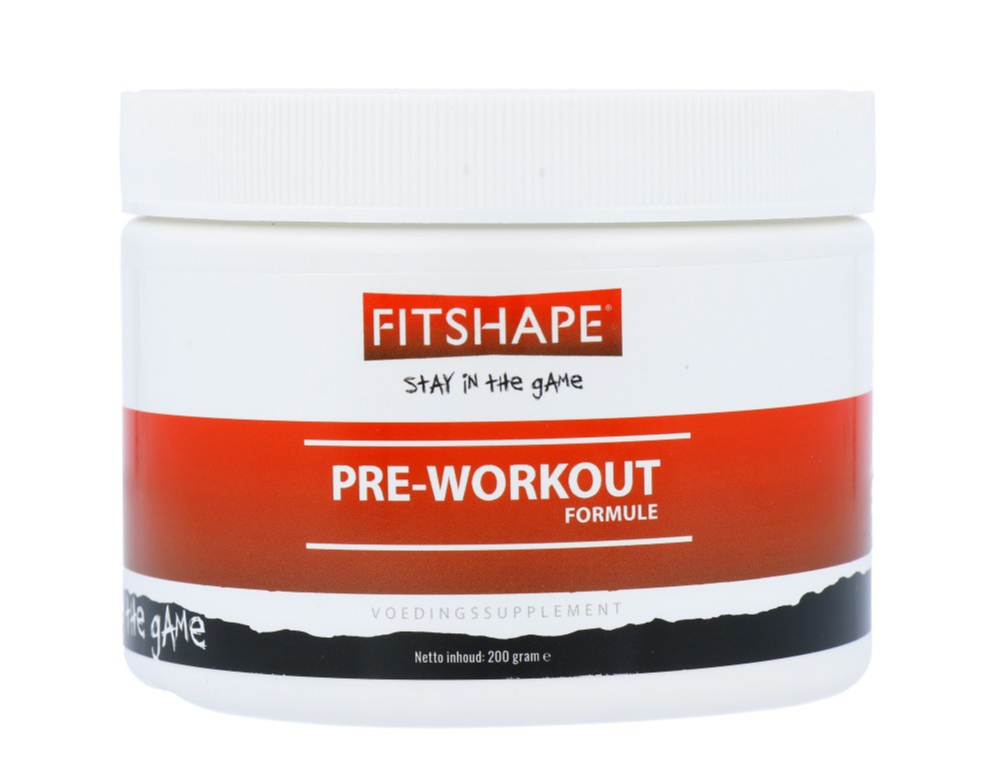 Fitshape Pre Workout Formule Poeder (200 gr)