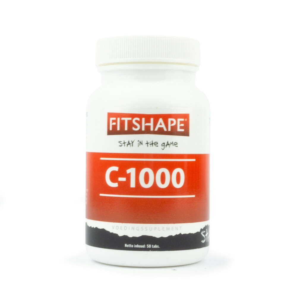 Fitshape Vitamine C-1000 Tabletten (50 tabletten)