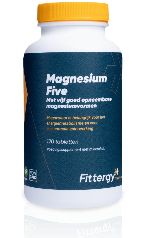 Fittergy Magnesium Five Tabletten (120 tabletten)