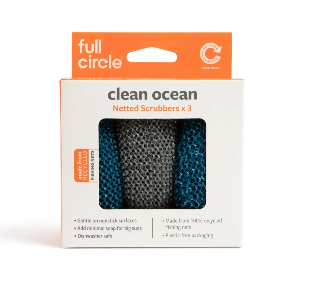 Full Circle Genette Scrubbers Clean Ocean (3 stuks)