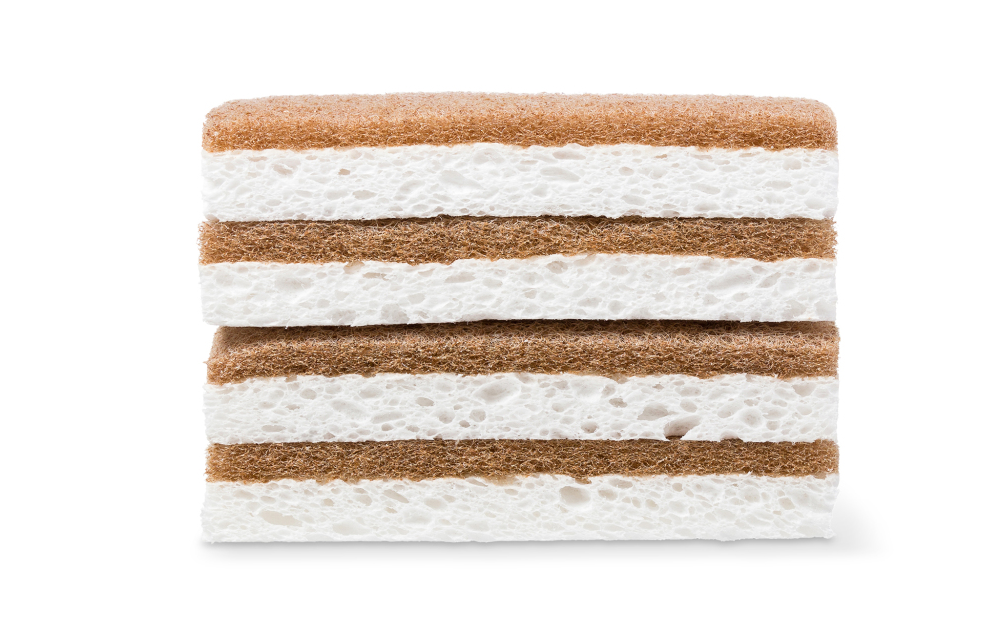 Full Circle Scrubber Sponges Walnut in A Nutshell (2 stuks) - image 2