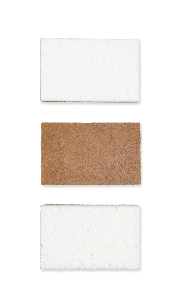 Full Circle Scrubber Sponges Walnut in A Nutshell (2 stuks) - image 3