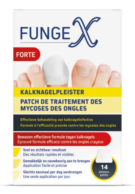Fungex Kalknagelpleister Forte (14 stuks)