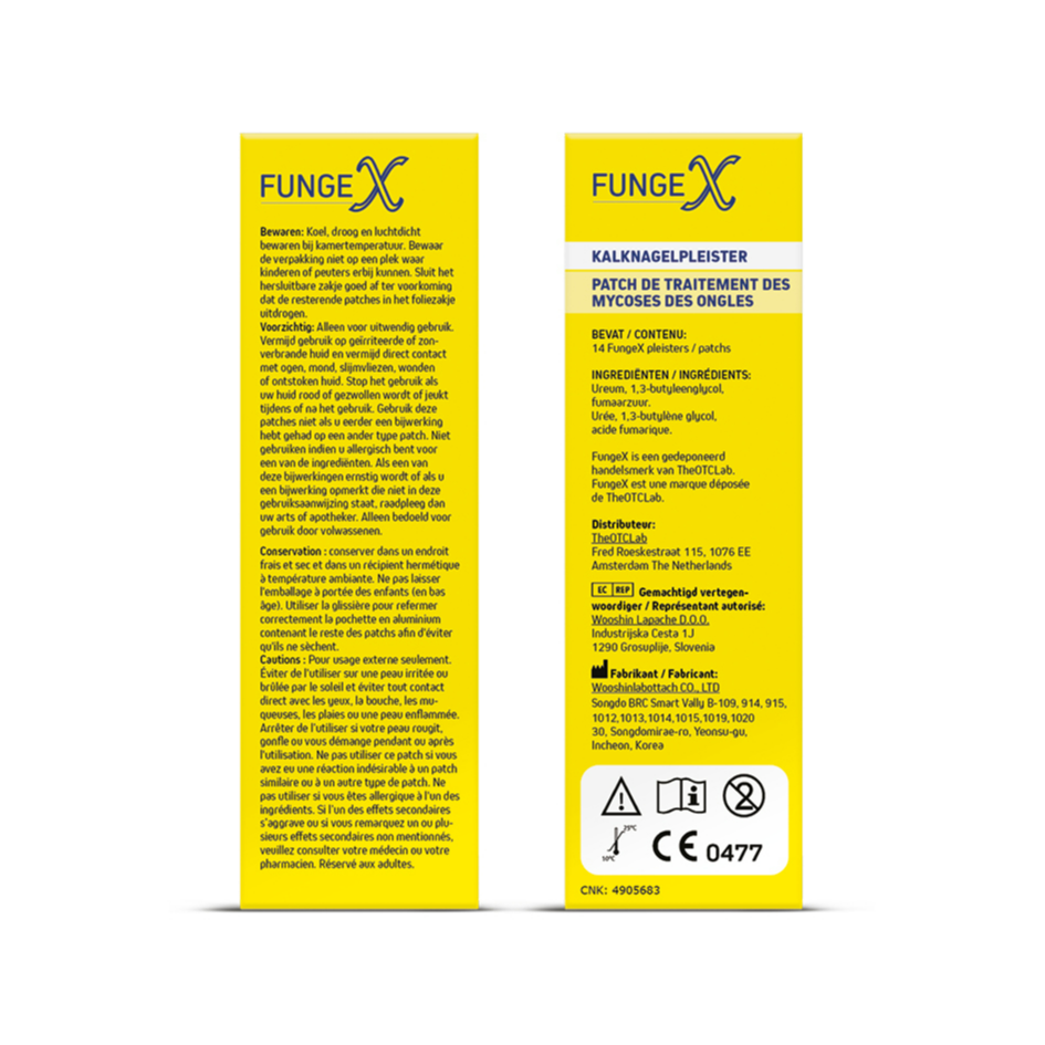 Fungex Kalknagelpleister Forte (14 stuks) - image 2