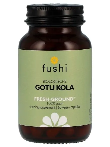 Fushi Biologische Gotu Kola Capsules (60 vegetarische capsules)