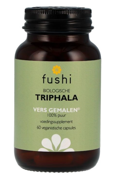 Fushi Biologische Triphala Capsules (60 vegetarische capsules)