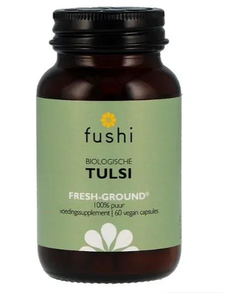Fushi Biologische Tulsi Capsules (60 vegetarische capsules)