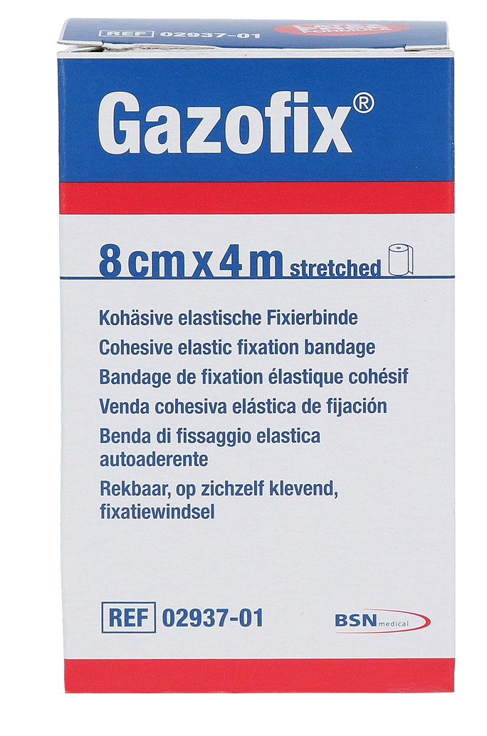 BSN Medical Gazofix Fixatiewindsel 8cm x 4m (1 stuk)