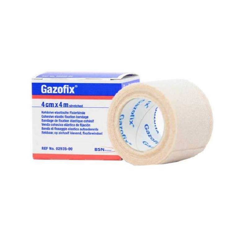 BSN Medical Gazofix Fixatiewindsel 4cm x 4m (1 stuk)