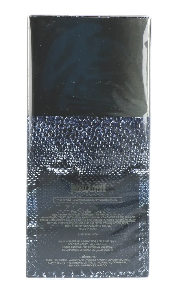 Roberto Cavalli Just Cavalli For Him Eau De Toilette (90 ml)