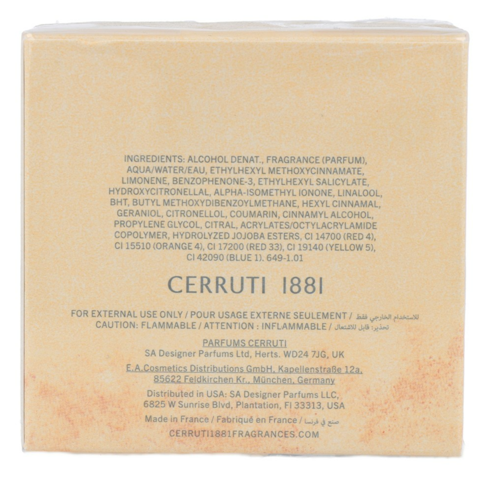 Cerruti Cerutti 1881 Femme Eau De Toilette (30 ml)