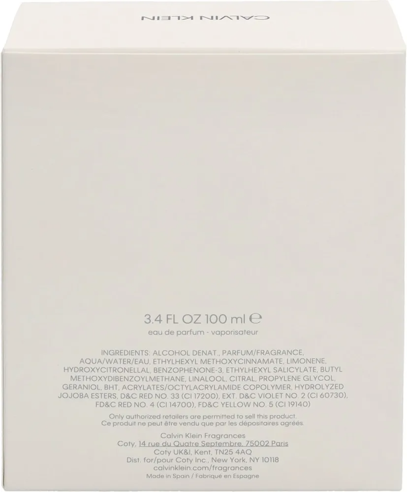 Calvin Klein Woman Eau De Parfum (100 ml)