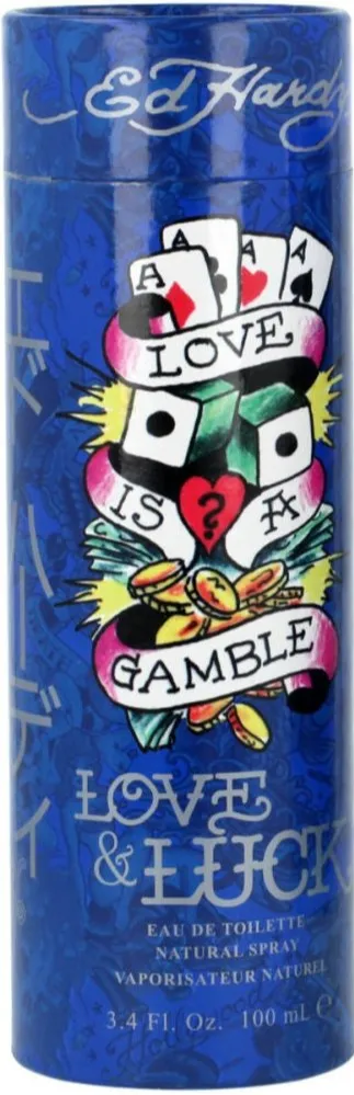 Ed Hardy Love & Luck For Men Eau De Toilette (100 ml)