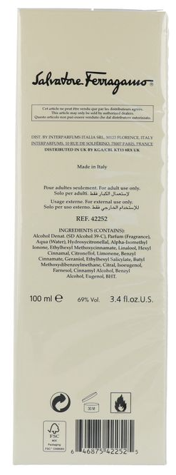 Salvatore Ferragamo Pour Femme Eau De Parfum (100 ml) - image 3