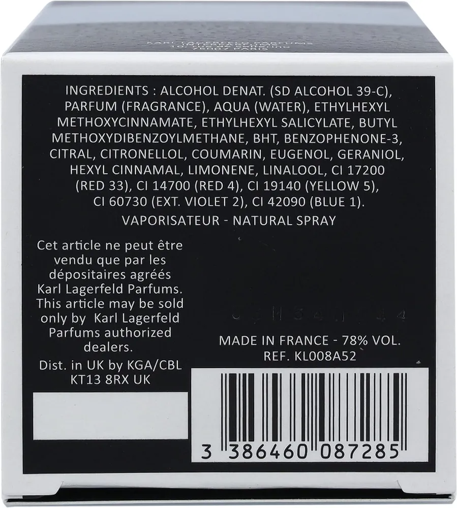 Karl Lagerfeld Bois De Vétiver Eau De Toilette (50 ml) - image 2