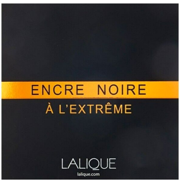 Lalique Encre Noire À L'extrême Eau De Parfum Pour Homme (100 ml)
