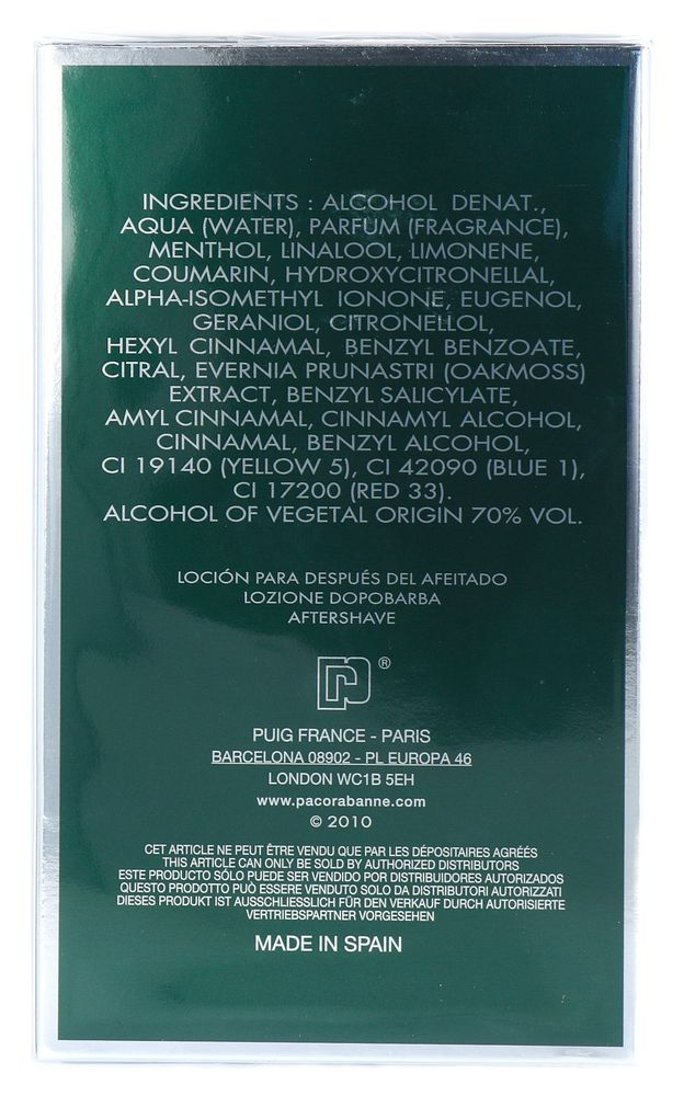 Paco Rabanne Pour Homme After Shave (100 ml) - image 2