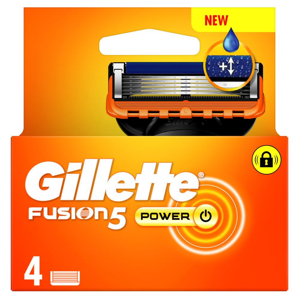 Gillette Fusion 5 Power Navulmesjes (4 stuks)