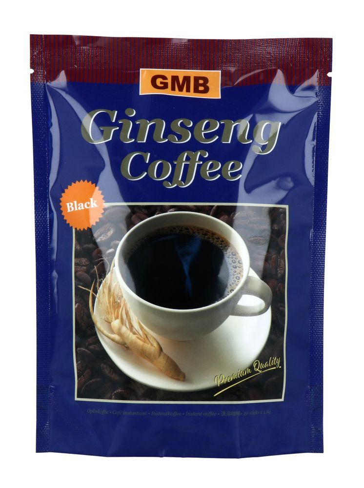 Gmb Ginseng Coffee Zwart (20 stuks)